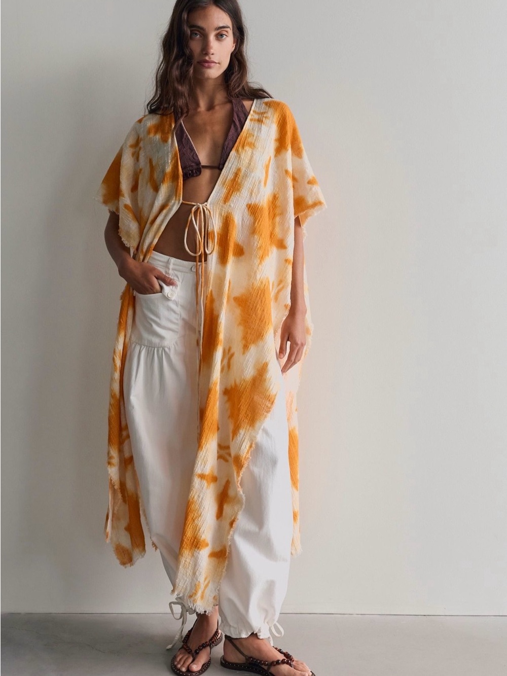 Free People Sundrenched Duster NWT OS